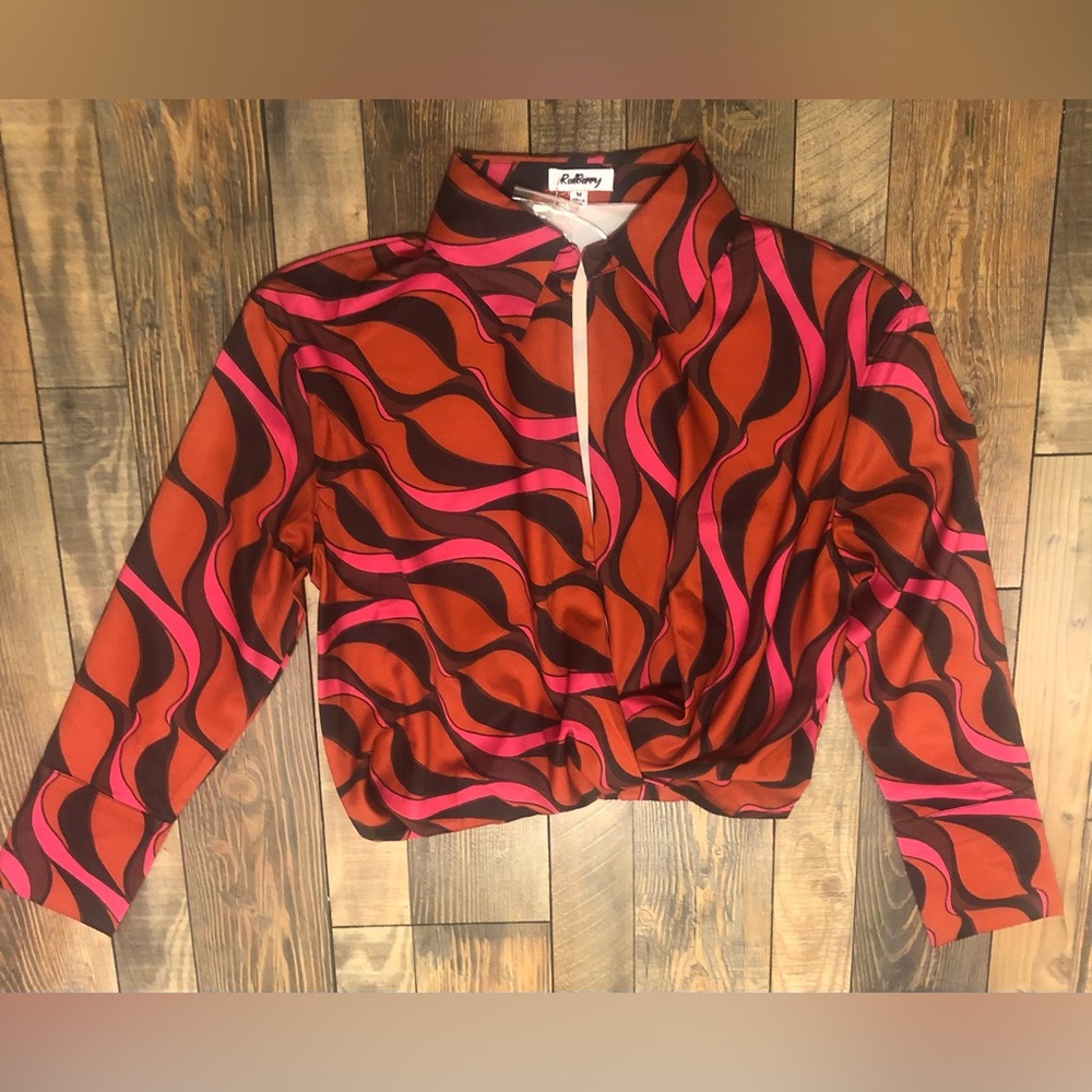Red Berry Size Medium Blouse
